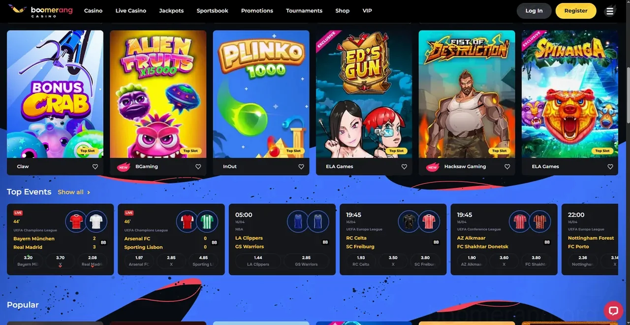 Boomerang Casino Casino